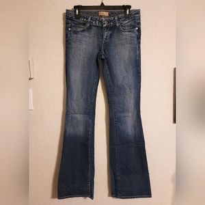 PAIGE Laurel Canyon Lowrise Bootcut Jeans, 28/33